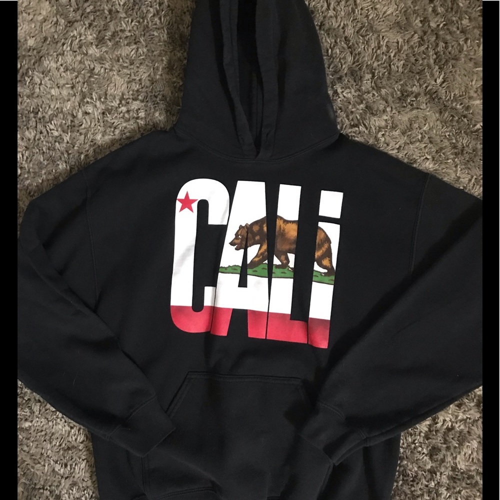 Black Hoodie Men’s Medium Cali Bowery Supply Co